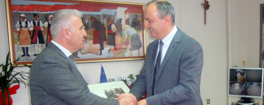 Επίσκεψη Υφυπουργού Μακεδονίας - Θράκης Καράογλου