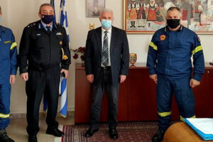 Εθιμοτυπική επίσκεψη νέου Διοικητή της Περιφερειακής Πυροσβεστικής Διοίκησης Δυτικής Μακεδονίας