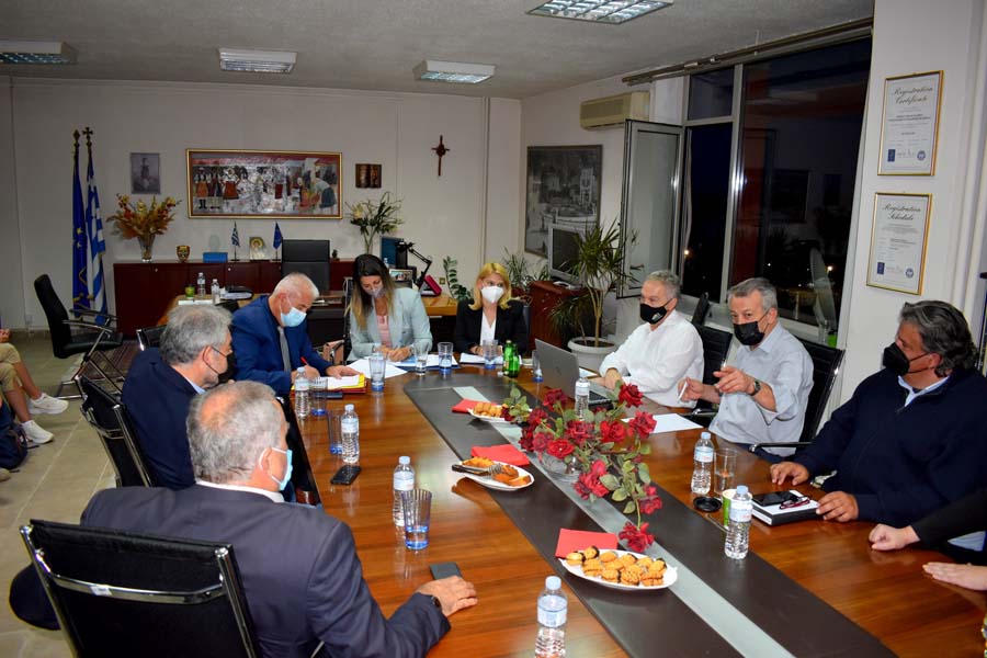 Επίσκεψη υφυπουργού τουρισμού Σοφίας Ζαχαράκη