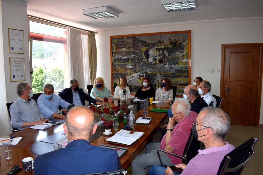 Συνάντηση στην Π.Ε. Φλώριναςστο πλαίσιο του νέου Οργανισμού Εσωτερικών Υπηρεσιών της Περιφέρειας Δυτικής Μακεδονίας