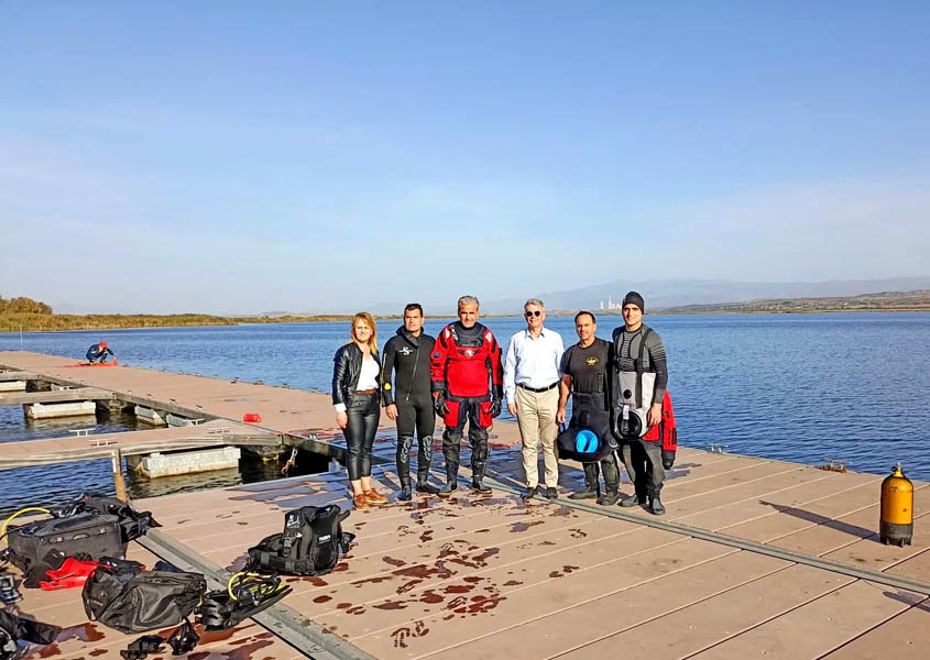 Επιχείρηση εντοπισμού αγνοούμενου στη λίμνη Χειμαδίτιδα με την επικούρηση της Λέσχης Ειδικών Δυνάμεων Φλώρινας