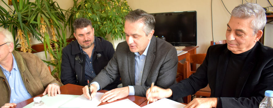 Υπογράφηκεη σύμβαση για την εκπόνηση μελέτης του αναδασμού Αγροκτήματος ΑρμενοχωρίουΠ.Ε. Φλώρινας