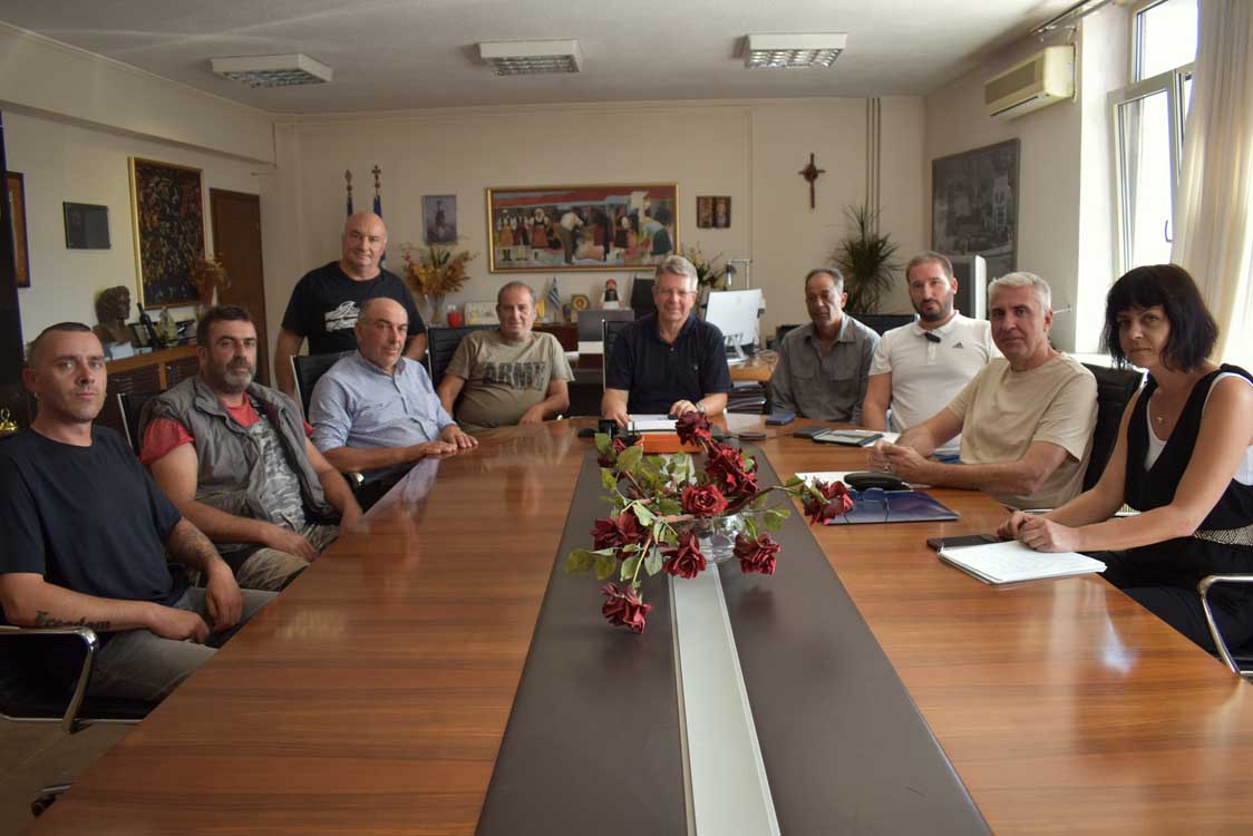 Σύσκεψη εκπροσώπων των συλλόγων επαγγελματιών αλιέων Π.Ε. Φλώρινας με τον Αντιπεριφερειάρχη Φλώρινας