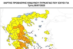 Προληπτική απαγόρευσης διέλευσης 8-7-2025