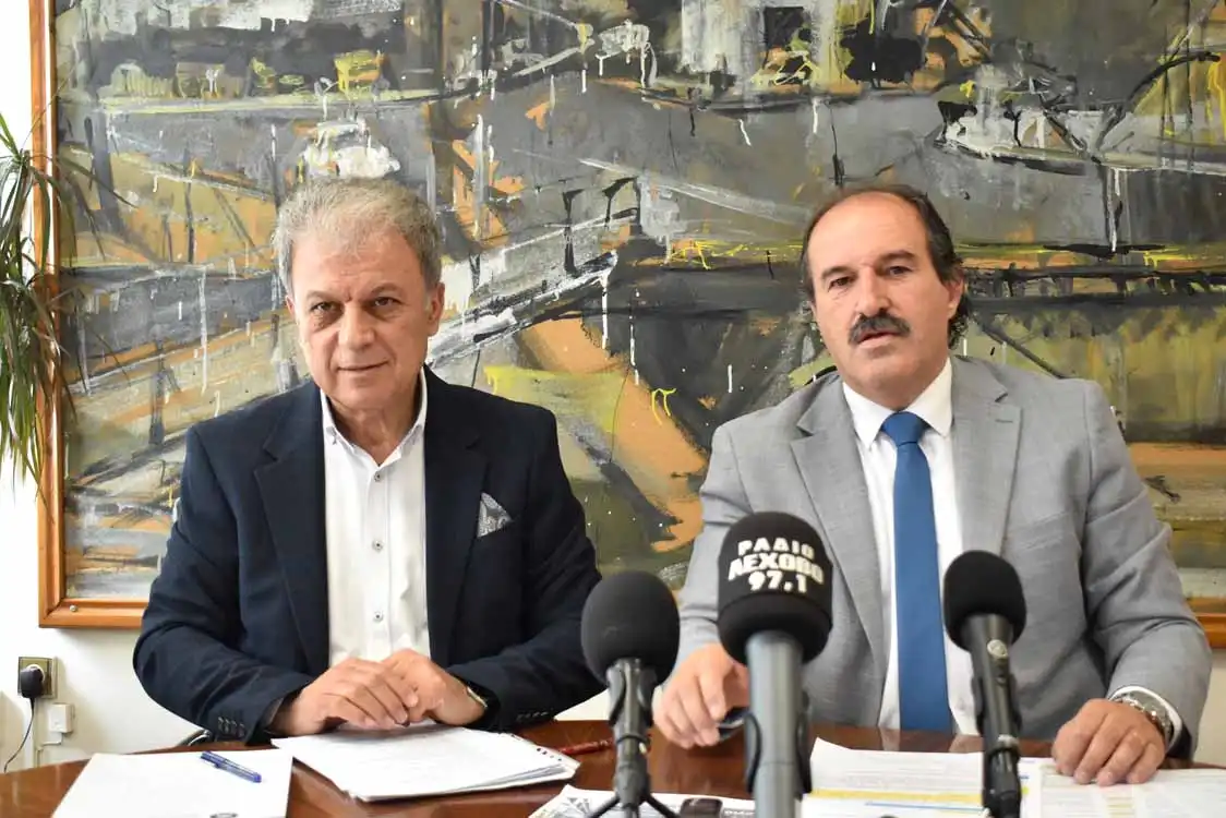 Συνέντευξη τύπου εφ’ όλης της ύλης του Περιφερειάρχη Δυτικής Μακεδονίας Γιώργου Αμανατίδη και του Αντιπεριφερειάρχη Π.Ε. Φλώρινας Αθανάσιου Τάσκα