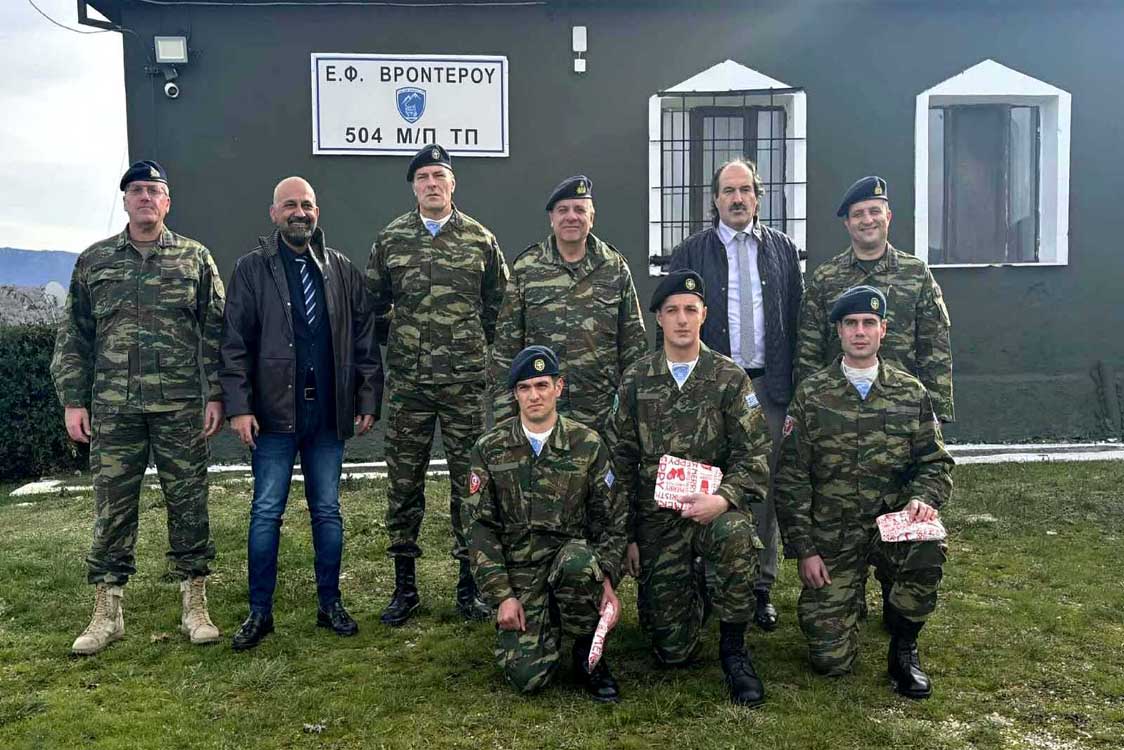 Επίσκεψη του Αντιπεριφερειάρχη Φλώρινας Αθανάσιου Τάσκα στις Πρέσπες στο πλαίσιο των εορτών των Χριστουγέννων και της Πρωτοχρονιάς